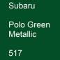 Preview: Subaru, Polo Green Metallic, 517.